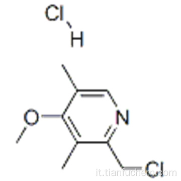 2-Clorometil-4-metossi-3,5-dimetilpiridina cloridrato CAS 86604-75-3